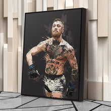 Load image into Gallery viewer, Conor McGregor Canvas Art – MMA Fighter Wall Decor
