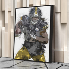 Load image into Gallery viewer, Najee Harris Canvas Art – Pittsburgh Steelers Wall Decor
