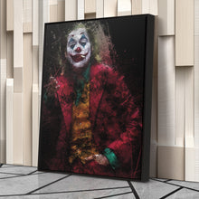 Load image into Gallery viewer, Joker Smoking Canvas – Dark Villain Wall Art Gift for Movie &amp; Comic Fans
