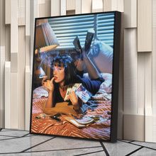 Load image into Gallery viewer, Pulp Fiction Uma Canvas – Cult Classic Wall Art Decor
