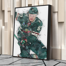 Load image into Gallery viewer, Kirill Kaprizov Canvas Art – Minnesota Wild Wall Decor
