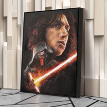 Load image into Gallery viewer, Kylo Ren Star Wars Poster Canvas Wall Art Decor - Dark Side Art
