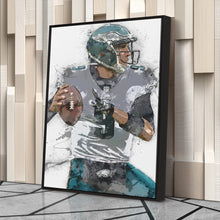 Load image into Gallery viewer, Nick Foles Canvas Art – Philadelphia Eagles Wall Decor
