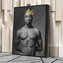 Load image into Gallery viewer, Tupac Illustration Canvas – Rap Legend Wall Art Decor
