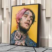 Load image into Gallery viewer, Lil Peep Canvas – Rapper Wall Art for Home or Studio Decor
