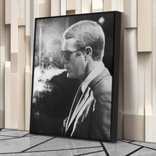 Load image into Gallery viewer, Steve McQueen Canvas Art – Classic Actor Wall Decor
