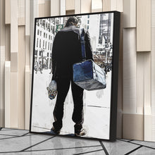 Load image into Gallery viewer, The Joker Canvas Art – Heath Ledger Dark Knight Decor

