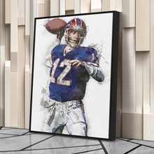 Load image into Gallery viewer, Jim Kelly Canvas Art – Buffalo Bills Wall Decor

