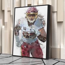 Load image into Gallery viewer, Chase Young Canvas Art – Washington Commanders Wall Decor
