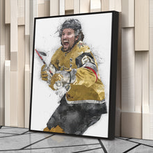 Load image into Gallery viewer, Mark Stone Canvas Art – Vegas Golden Knights Wall Decor

