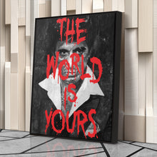 Load image into Gallery viewer, Scarface Canvas Art – Tony Montana Movie Wall Decor
