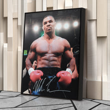 Load image into Gallery viewer, Mike Tyson Autograph Canvas – Boxing Wall Art Decor
