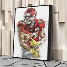 Load image into Gallery viewer, Travis Kelce Canvas Art – Kansas City Chiefs Wall Decor
