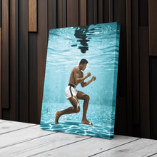 Load image into Gallery viewer, Muhammad Ali Underwater Canvas – Boxing Wall Art for Home Decor
