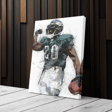 Load image into Gallery viewer, Brian Dawkins Canvas Art – Philadelphia Eagles Wall Decor
