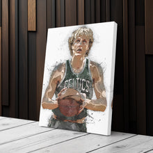 Load image into Gallery viewer, Larry Bird Canvas Art – Boston Celtics Wall Decor
