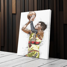 Load image into Gallery viewer, Trae Young Canvas Art – Atlanta Hawks Wall Decor
