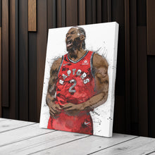 Load image into Gallery viewer, Kawhi Leonard Canvas Art – Toronto Raptors Wall Decor
