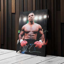 Load image into Gallery viewer, Mike Tyson Autograph Canvas – Boxing Wall Art Decor

