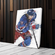 Load image into Gallery viewer, Artemi Panarin Canvas Art – New York Rangers Wall Decor
