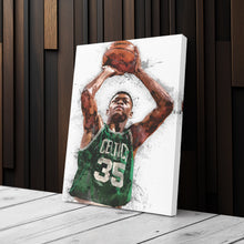 Load image into Gallery viewer, Reggie Lewis Canvas Art – Boston Celtics Wall Decor
