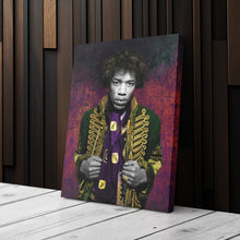 Load image into Gallery viewer, Jimi Hendrix Canvas Print – Guitarist &amp; Singer Wall Art for Home Music Decor
