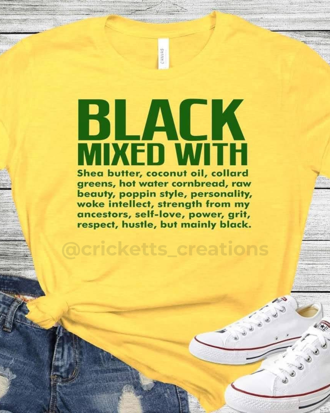Black Mixed With Everything T-Shirt