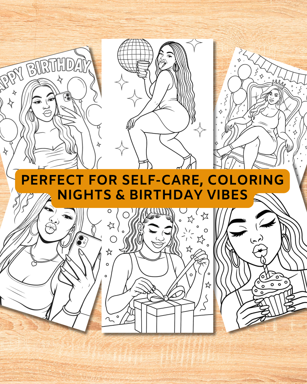 Birthday Baddie Mini Pack: Glam Party Fun (Digital Download)