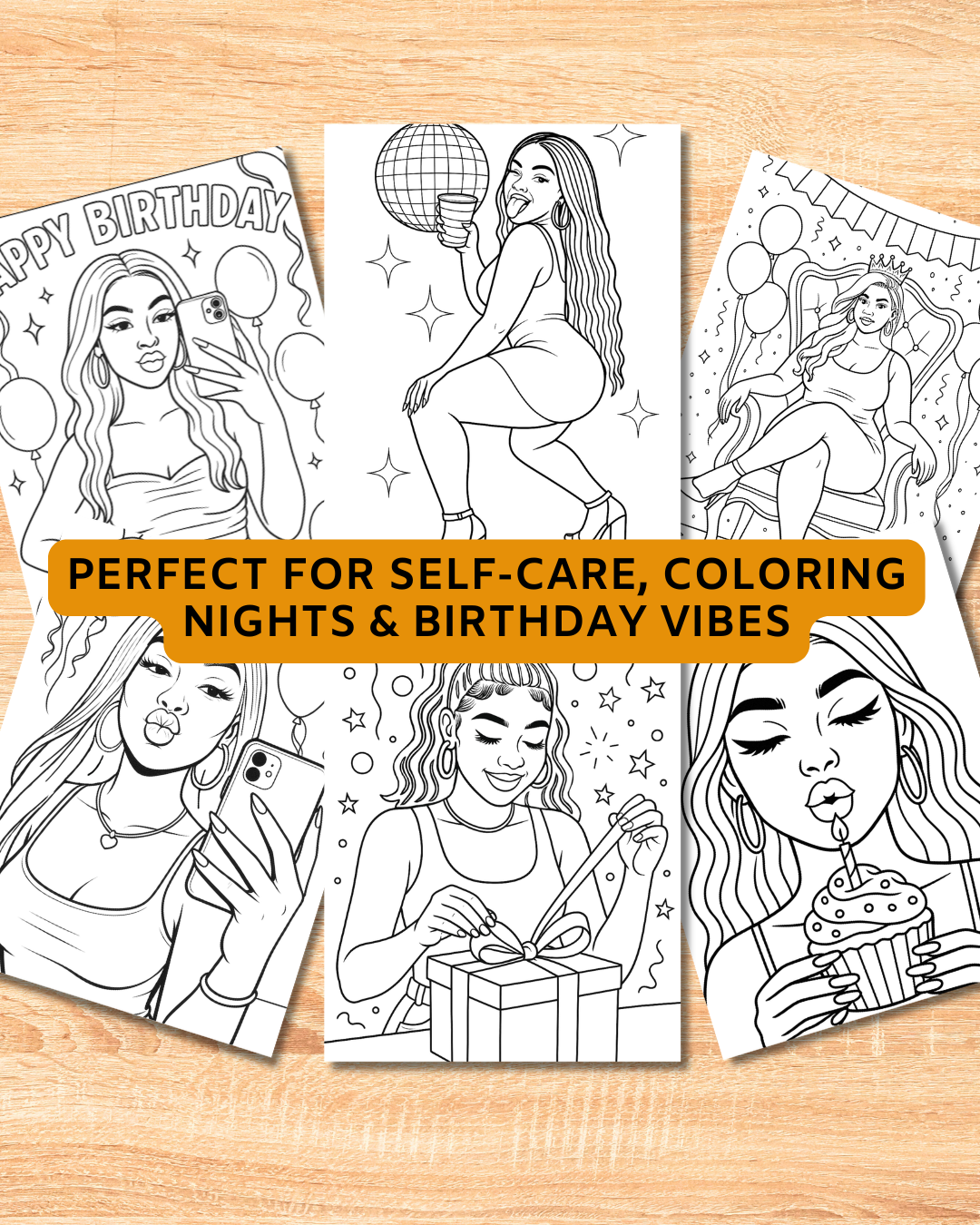 Birthday Baddie Mini Pack: Glam Party Fun (Digital Download)