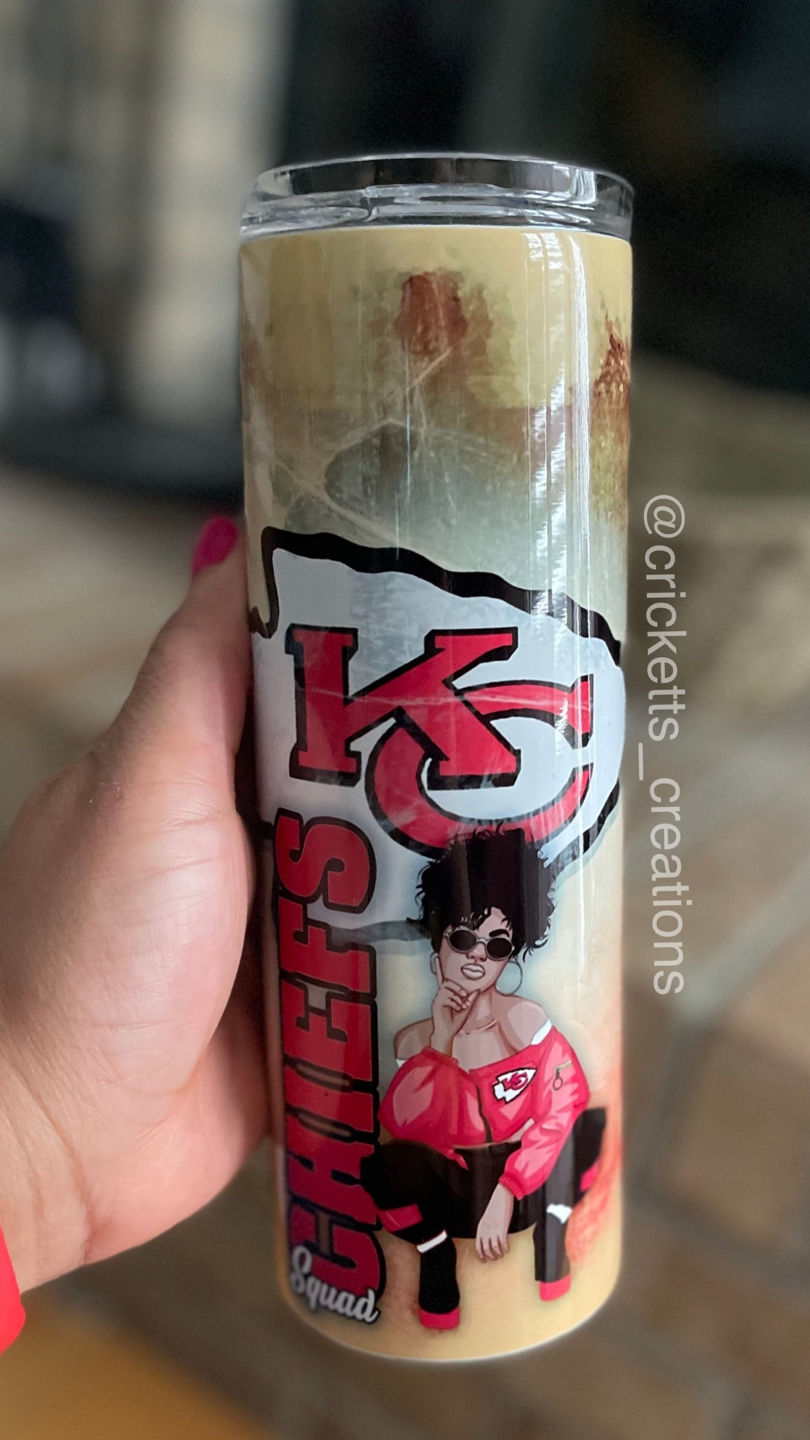 Mockup Stock: 🏈 Chiefs Kingdom Stainless Steel Tumblers — Game-Day Edition