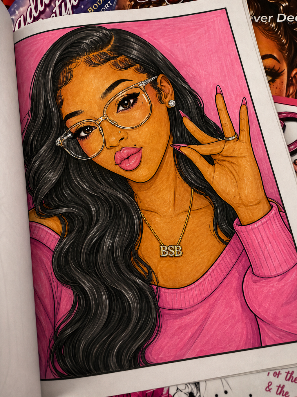 Brown Sugar Babes: Coloring Book