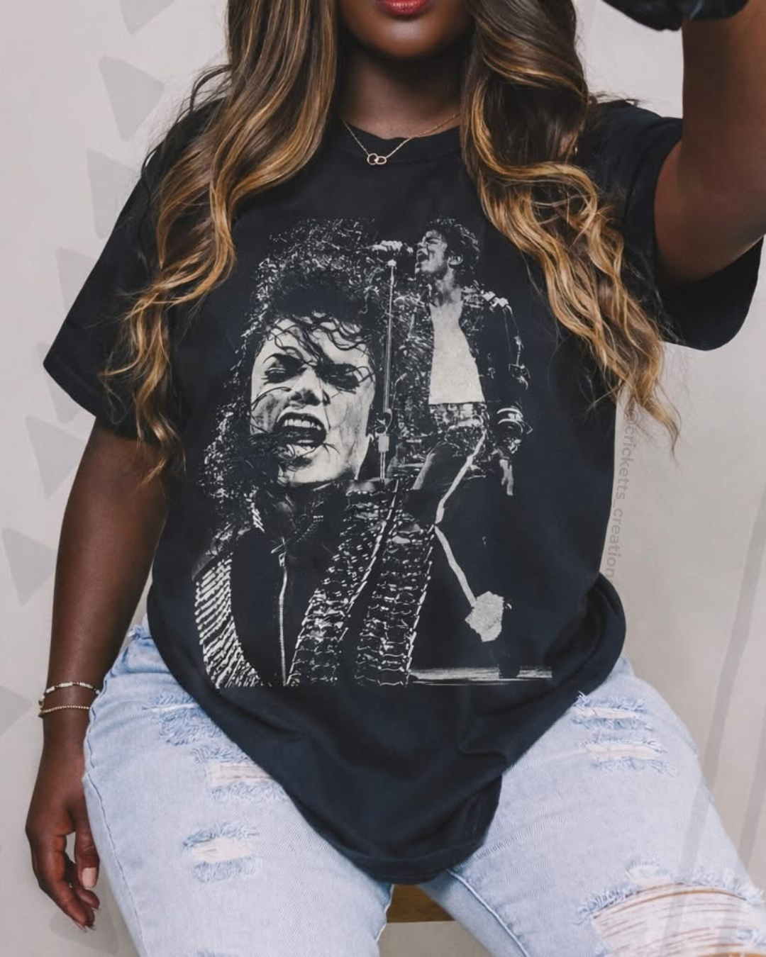 Halftone Graphic Shirt