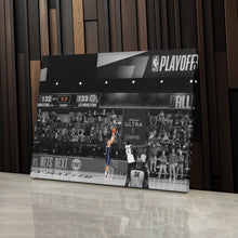 Load image into Gallery viewer, Luka Doncic Canvas Art – Mavericks Buzzer Beater Decor
