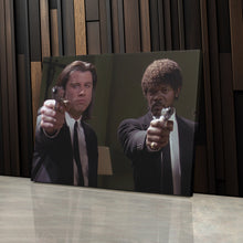 Load image into Gallery viewer, Pulp Fiction Gangsta Canvas – Classic Movie Wall Art

