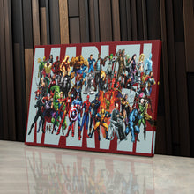 Load image into Gallery viewer, Marvel Superheroes Canvas Wall Art – Comics Print for Kids

