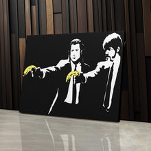 Load image into Gallery viewer, Pulp Fiction Banana Canvas – Funny Movie Wall Art
