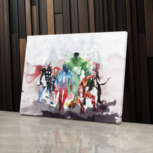 Load image into Gallery viewer, Avengers Canvas Art – Marvel Superhero Wall Decor
