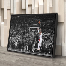 Load image into Gallery viewer, Damian Lillard Canvas Art – Dame Time Game Winner Decor
