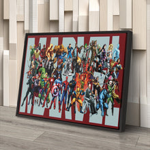 Load image into Gallery viewer, Marvel Superheroes Canvas Wall Art – Comics Print for Kids
