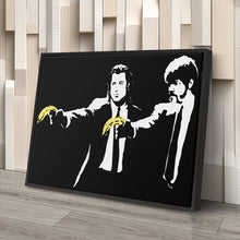 Load image into Gallery viewer, Pulp Fiction Banana Canvas – Funny Movie Wall Art
