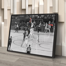 Load image into Gallery viewer, Anthony Davis Buzzer Beater Canvas Art - Lakers Wall Decor
