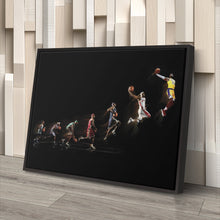 Load image into Gallery viewer, LeBron James Canvas Art – Lakers Evolution Wall Decor
