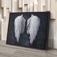 Load image into Gallery viewer, Banksy Angel Wings Canvas Wall Art Decor - Urban Street Art Poster
