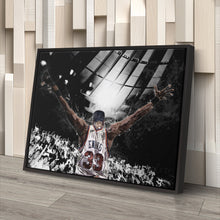 Load image into Gallery viewer, Patrick Ewing Canvas Art – Knicks Basketball Wall Decor
