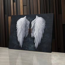 Load image into Gallery viewer, Banksy Angel Wings Canvas Wall Art Decor - Urban Street Art Poster
