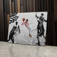 Load image into Gallery viewer, Luka Doncic Canvas Art – Game Winner Floater Decor
