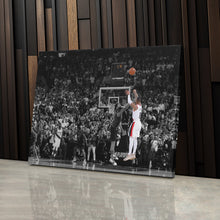 Load image into Gallery viewer, Damian Lillard Canvas Art – Dame Time Game Winner Decor
