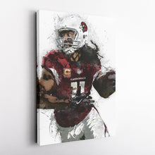 Load image into Gallery viewer, Larry Fitzgerald Canvas Art – Arizona Cardinals Wall Decor
