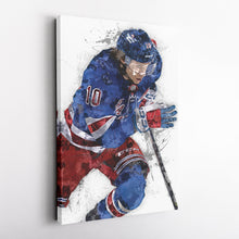 Load image into Gallery viewer, Artemi Panarin Canvas Art – New York Rangers Wall Decor
