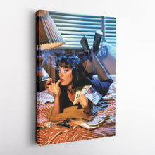 Load image into Gallery viewer, Pulp Fiction Uma Canvas – Cult Classic Wall Art Decor
